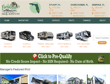 Tablet Screenshot of floridaoutdoorsrv.com